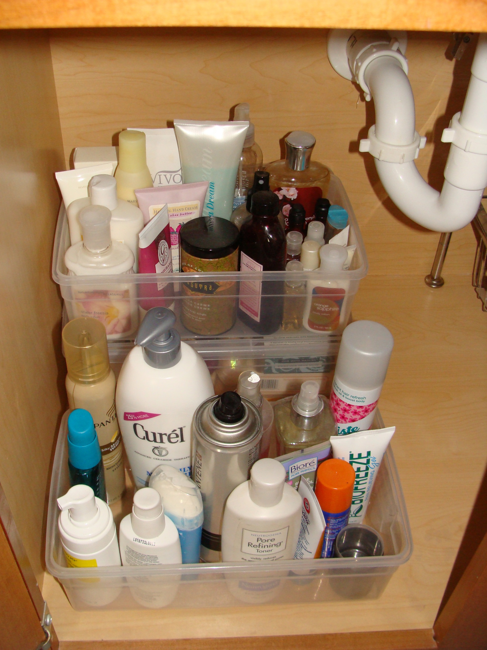 Organized} Master Bathroom Cabinet - Hi Sugarplum!