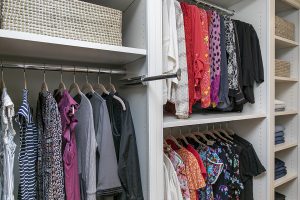 Organized Housewife Closet Organization